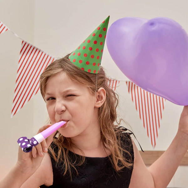 24 styks festblæsere festblæsere støjmagere fløjter fest