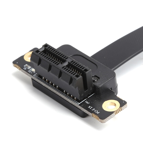 Utvidelseskabel PCIE 1X Dual 90° Nettverksadapter med LED-indikasjon Gen3 8Gbps