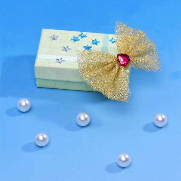 6 tum gnistrande tyllband rulle glitter tyll rulle tyll spoo