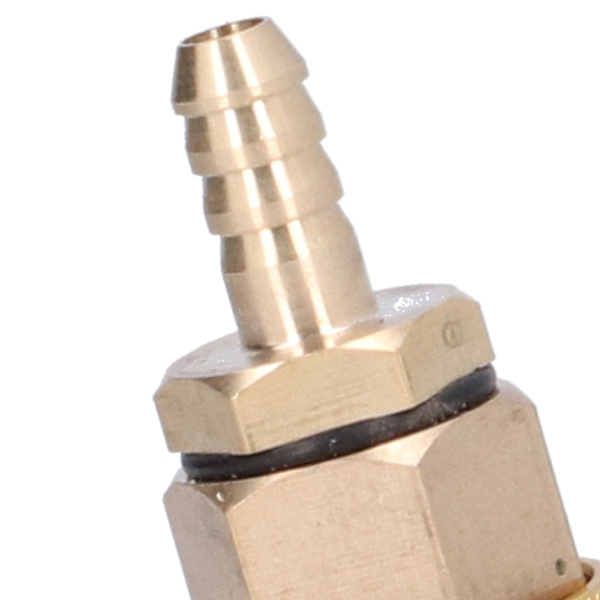 6,5 mm Dekk-inflator Chuck Rask Tilkobling Kontakt for Bil Motorsykkel med Amerikansk Dekkventil