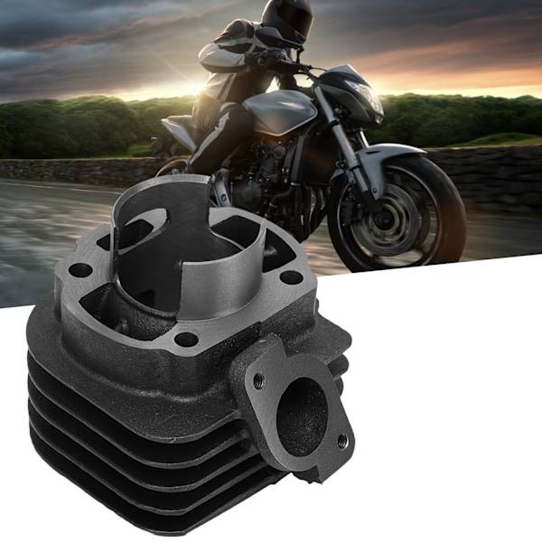 11-dels Cylinderkolvset 47mm Borrning Aluminiumlegering Toppändes Reparationsset för Jog 50cc 2-takts 1E40QMB Motor