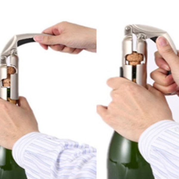 Champagne-flaskeåpner - Korkfjerner for musserende vin – Solid