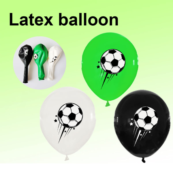 Fotballballonger,Sportballonger,Fotballlatexballonger,Blac
