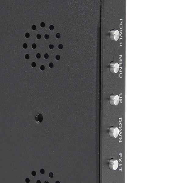 5in IPS-berøringsskærm med VGA USB HD-multimediegrænsefarveskærm med justerbar beslag