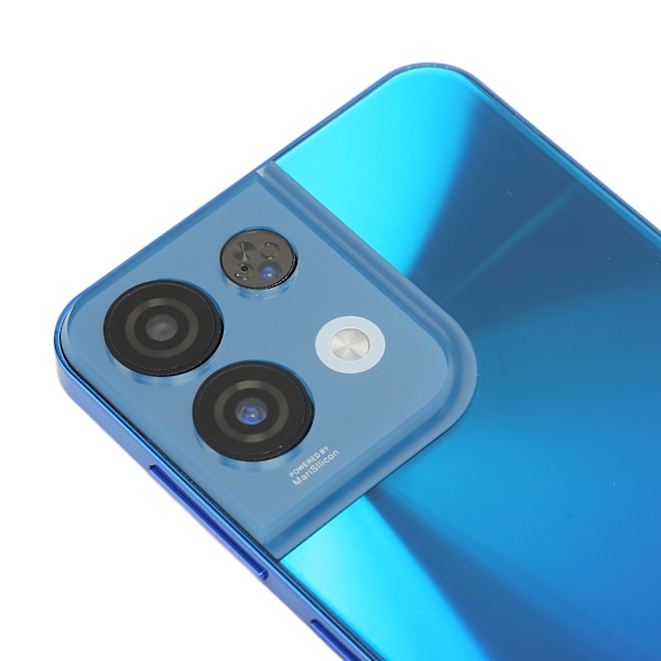 Rino8pro Smartphone för Android 11.0 6.5in 6GB RAM 128GB ROM MTK6597 Mobiltelefon Fram 5MP Bak 13MP 1440x3040 US 100‑240V Blå
