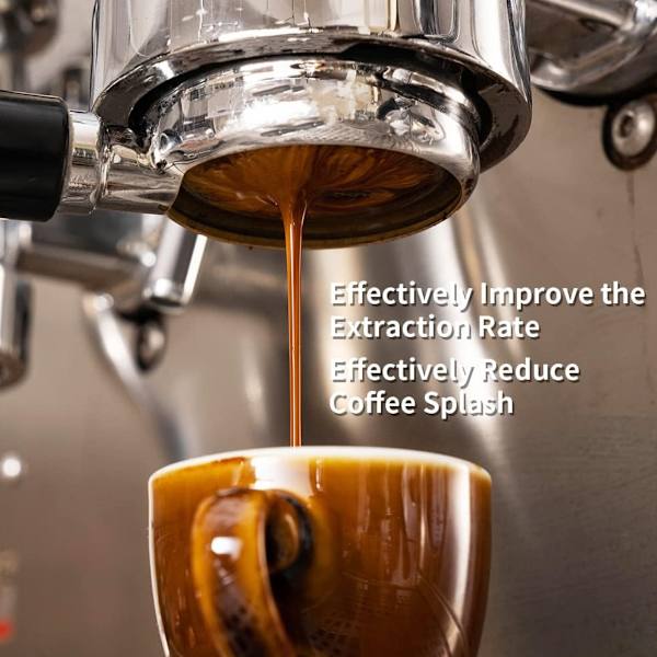 500 stk. kaffefilterpapir Runde kaffemaskine filterpapir engangskaffe- og tefilter