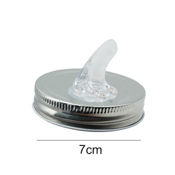 Free-Flow Mason Jar Pourer