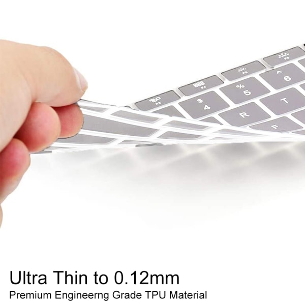 TPU-tastaturdeksel for MacBook Pro 13 tommer