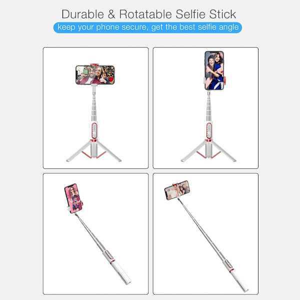Selfie Stick Tripod Gimbal Stabilizer för Smartphone med