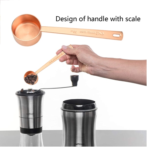 Kaffeskop- set - 1 msk (15 ml) & 2 msk (30 ml) Mätning