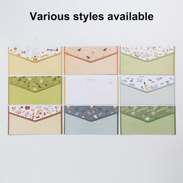 Stationärt set brevpapper, brevpapper