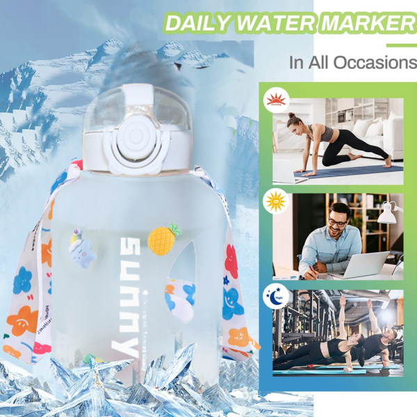Vandkande Lækagesikker Sports Stor vandflaske til daglig