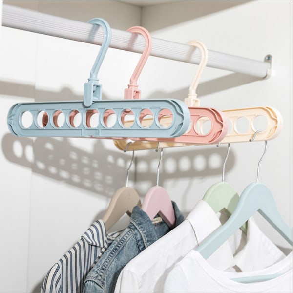 Multi Henger Organizer,Klesskap Henger Holder Plassbesparende Hengere