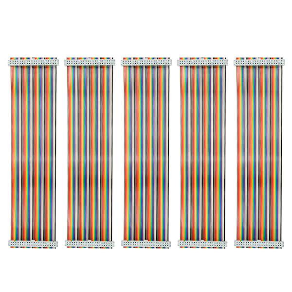 5 kpl GPIO-kaapelia Raspberry Pi:lle naaras-naaras johtolinja tietokoneen lisävarusteet 20 cm naaras-naaras