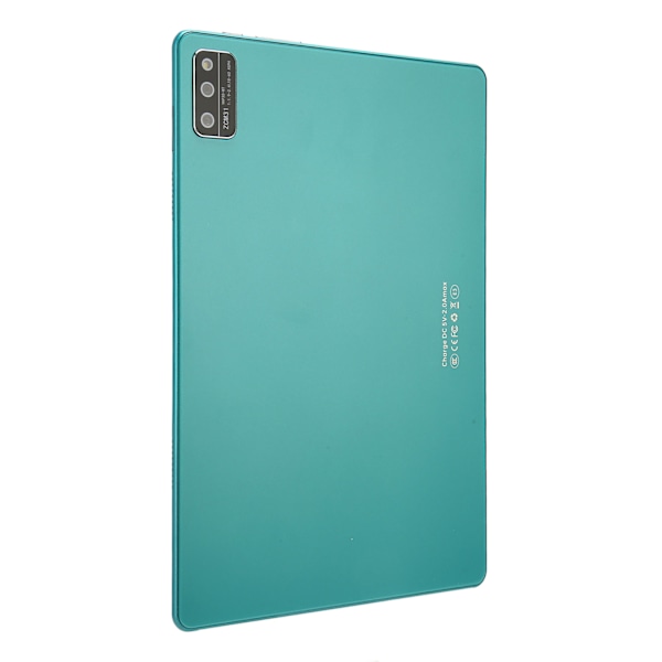 10.1in Smart Phone Tablet 5GWiFi 8GB 128GB Octa Core 8800mAh IPS Touch Screen HD Tablet för Android 11 100‑240V Grön EU-kontakt
