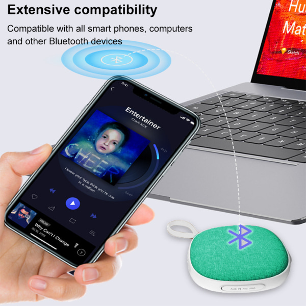 Bærbar Bluetooth trådløs lydboks