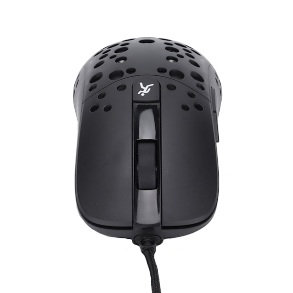 HXSJ Gamingmus Trådbunden Sex Nivåer Justerbar Exakt Kontroll 8000DPI RGB Möss för Windows PC-spelare