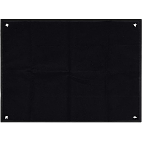 Militær taktisk patchpanel med morale patchpanel (60 x 45 cm), sort morale panel display patch