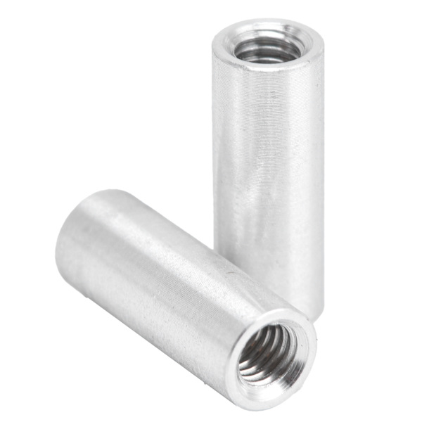 10 st Distanshållare i Aluminiumlegering, Trådad Rund Kolonn, Avståndshållare för Quadcopter DIY-modell M4x0.7mm16mm