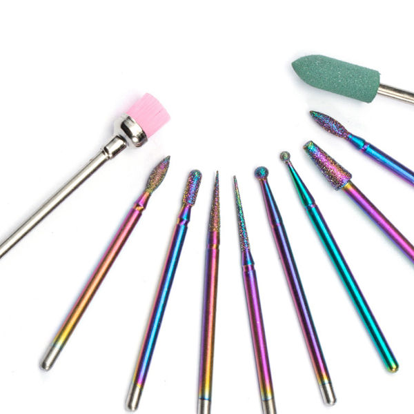 Diamant nagelborr set, nagelborr set för nagelborr