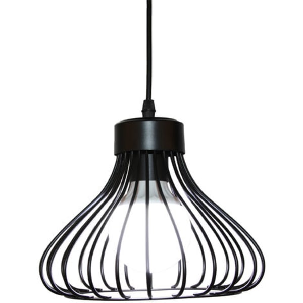 Vintage Retro Metal Industrial Cage Pendant Light Ø23cm,