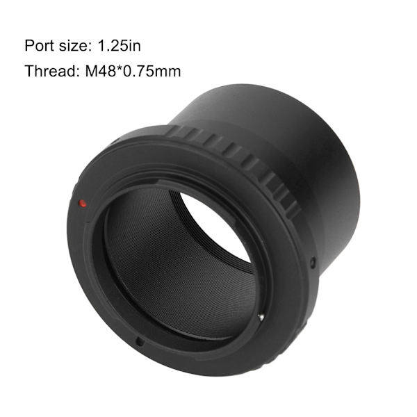 48MM Tråd AI Monteringsring og 2 Tommer Teleskop Okular Adapter til Nikon AI SLR Kamera