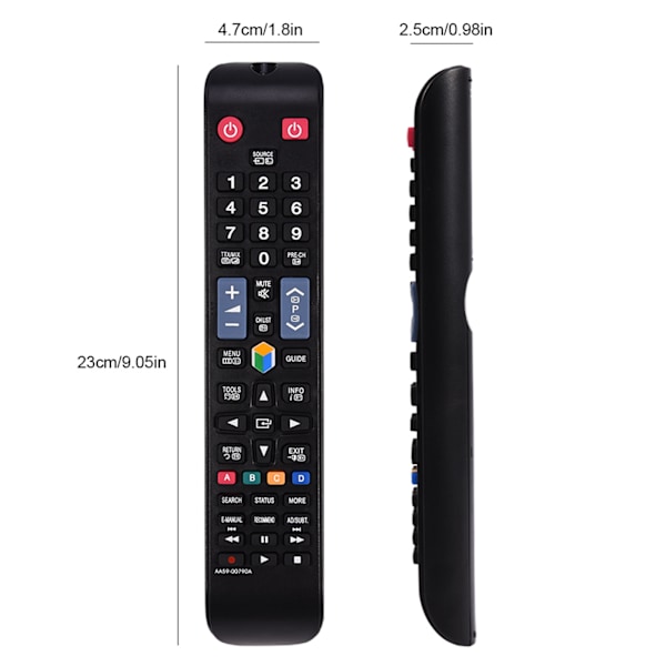 Fjärrkontrollersättning för Samsung AA59-00790A STB BN59-01178B BN59-01178R TV