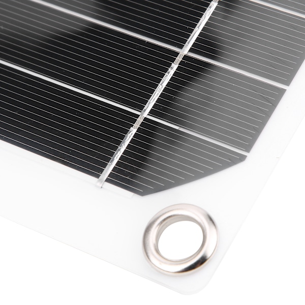 Monokristallin Solcellsladdare, Portabel Solcellslösning Högeffektiv Flexibel Solpanel Vattentät Förnybar Energi För Utomhusäventyr