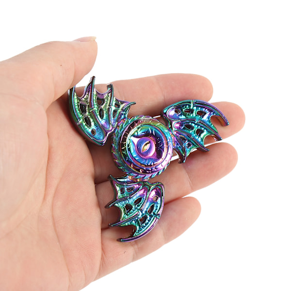 Stress Relief Leksaker, Färgstark Drak Fidget Spinner Med Högpresterande Lager, Kompakt Storlek, Lätt Att Bära, Trendigt Utseende För Barn