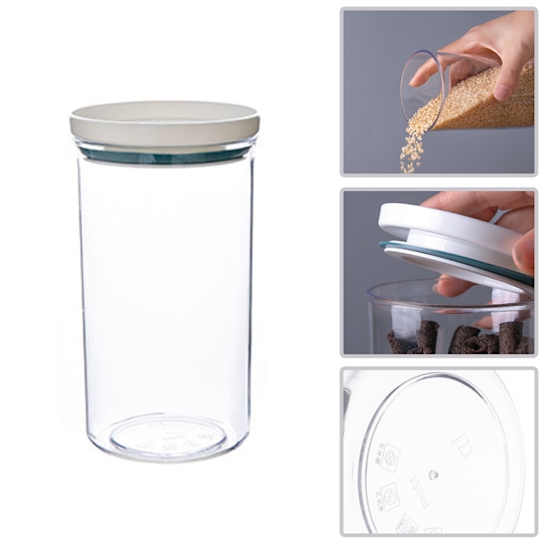 Madopbevaringsbeholdere, stabelbare organisationsbeholdere i glas