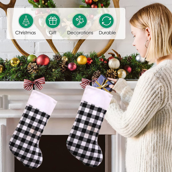 Julklappstrumpor och plyschpälsmanschetter Strumpor Eldstad