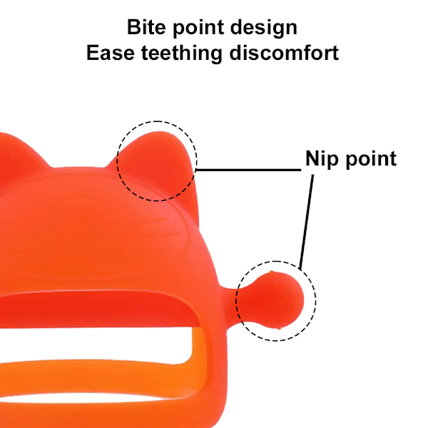 Silikon Baby Teething Toy, Baby Chew Toys for Sucking Needs