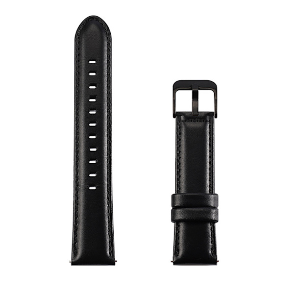 Läderklockarmband 20mm/22mm kompatibelt med Samsung