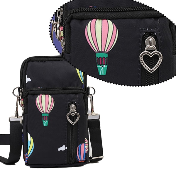 Pieni crossbody-lompakkopuhelinkassi naisille Mini crossbody-laukku