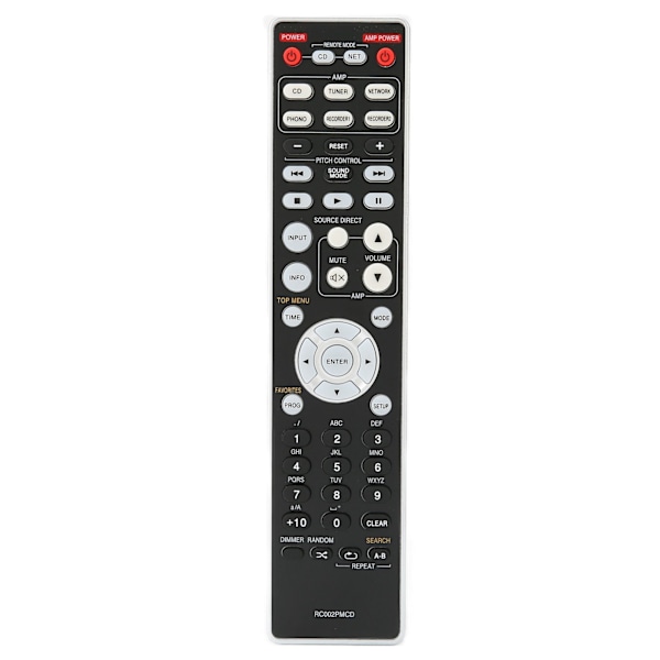 Ny fjärrkontroll som passar till Marantz RC002PMCD CD5005 PM5005 ersättningsfjärrkontroll