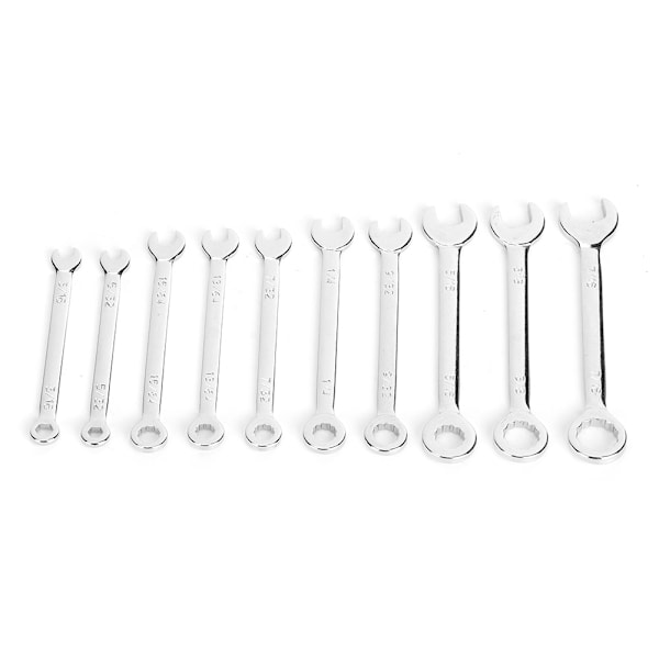 10 st/set Mini Skiftnyckel Dodekagon Pentalobe Öppningskombinationsskruvnyckel 4-11mm/(5/32-7/16in)Tum