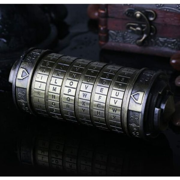 Da Vinci Code Mini Cryptex Valentinsdag De Mest Interessante Fødselsdagsgaver Til Kæreste Og Kæreste Hjerne Teaser Lås Puslespil