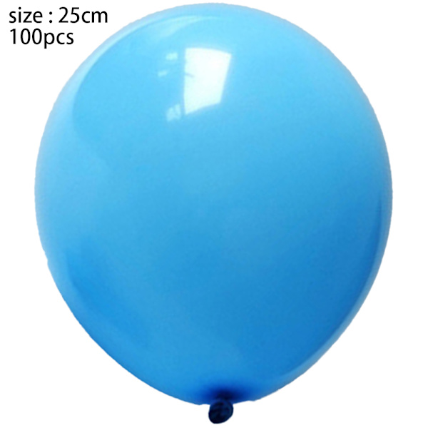 100 stk. 10 tommer tykke balloner, latex heliumballoner, til fødselsdag