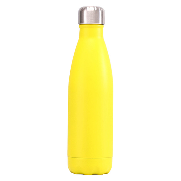 1 stk isolert kald kopp 304 rustfritt stål kopp Sports kopp Bil vannkrus 500ml