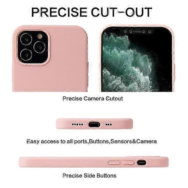 Til iPhone 15 flydende silikone telefoncover[TT] 15 Pro Max Rock Grey