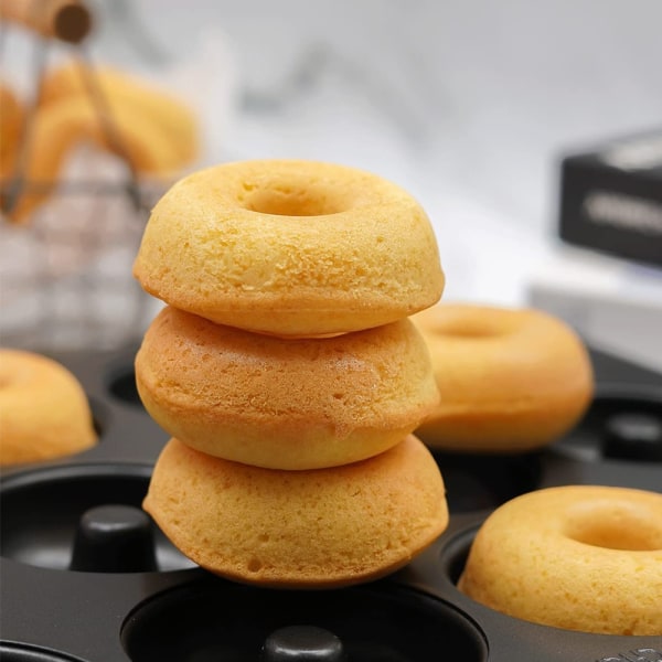 Donut Form Cake Pan, Non-Stick Ring Donut Bakeware för ugn style 2