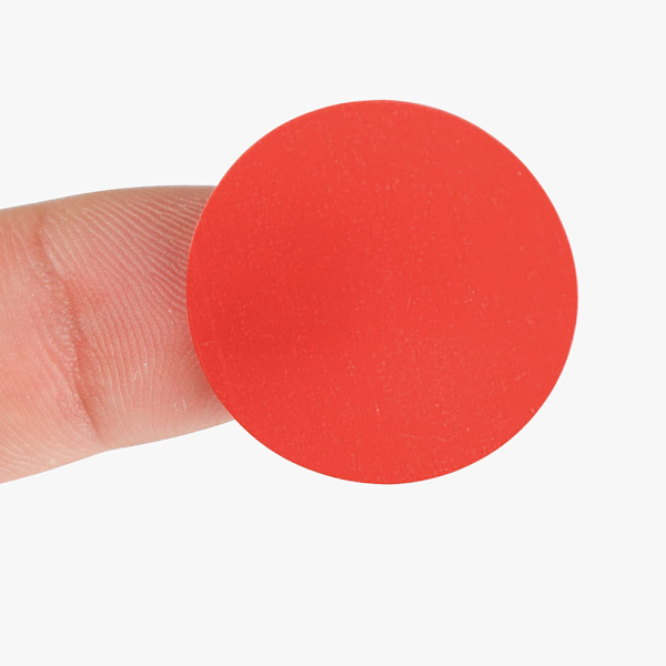 2 rullaa 1000 kpl 1” pyöreä värikoodattu ympyrätarra