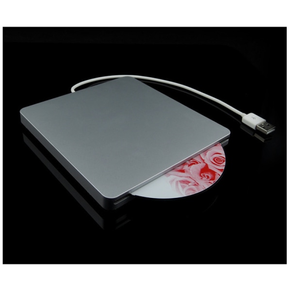 Eksternt drev Bærbar Slank CD/DVD-RW-brænder med Type C Plug & Play Superdrive til bærbar pc under Windows 7/8/10 / XP og Mac OS til Apple