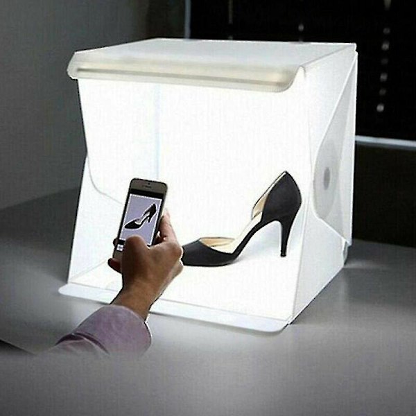 Mini Box Fotografi Bakgrund Foton Studio Produkt Utrustning