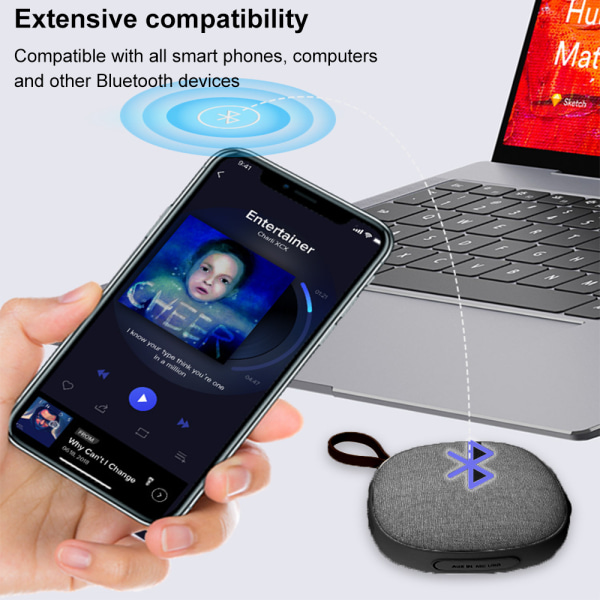 Bærbar Bluetooth trådløs lydboks
