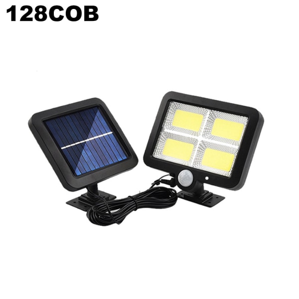 Solcellelampe Bevægelsessensor med Flere COB LED'er, 3 Tilstande, Til I