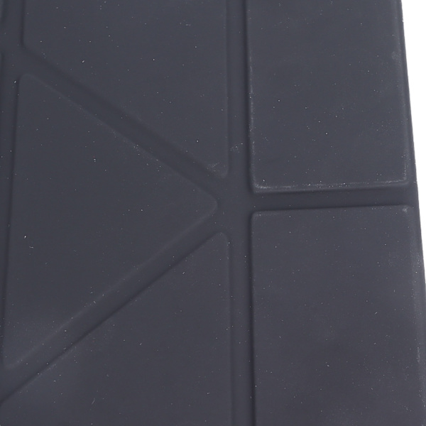 Tablet Etui Sort Blød TPU Præcise Udskæringer Blyantholder Multi Vinkel Støtte Etui til IOS Tablet 10.2in 10.5in