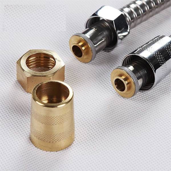 Duschsslang 2M Universal, Rostfritt Stål Flexibel Krom Duschsslang Anti-Explosion, Anti-Twist och Anti-Korrosion