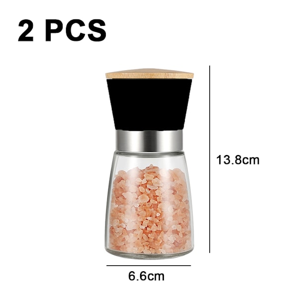 Salt- och pepparkvarnar påfyllningsbara pepparkvarnsset