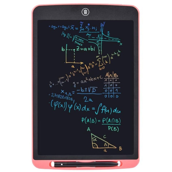 Upgrow LCD-skrivetavle, 12 tommer LCD-skrivebrett,